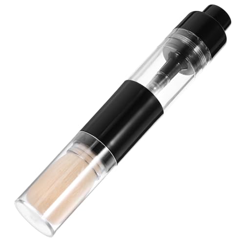 OATIPHO Tragbarer Puderpinsel für Damen Multifunktionaler Make Up Pinsel für Puder und Highlighter Leicht und Handlich für Unterwegs Präzises Auftragen von OATIPHO