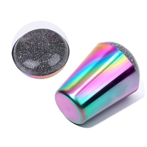 OATIPHO Transfer Nagelkunst Stempel Silikon Maniküre Stamping Werkzeug mit Durchsichtiger Kopf und Körperkonstruktion für Präzise Designs und Einfache Anwendung für Kreative Nagelkunst von OATIPHO