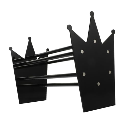 OATIPHO Transparenter Haarreifenhalter in Kronenform Kopfband Organizer für Mädchen Praktischer Aufbewahrungsständer für Haarreifen für Zuhause und Ladengeschäfte Robust und Stilvoll von OATIPHO