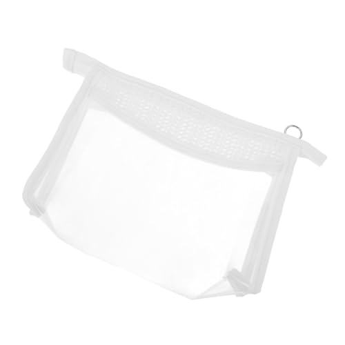 OATIPHO Transparenter Reise kosmetikbeutel mit Doppeltem Reißverschluss Strapazierfähiges Leichtes PVC Material Tragbare Kulturbeutel für Damen und Herren für Outdoor Gym und von OATIPHO