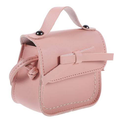 OATIPHO Umhängetasche Für Kinder Mädchen Schwarzes Portemonnaie Sommer Crossbody Mini-umhängetasche Mini-geldbörse Kinder Geldbörsen Bowknot-Tasche Sache Kleinkind Pu-Leder Rosa von OATIPHO