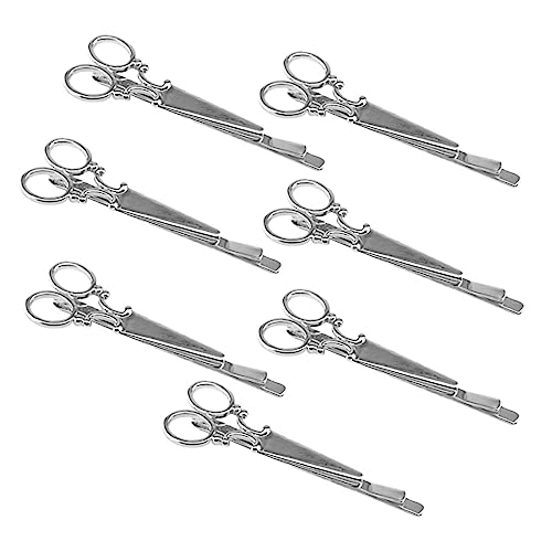 OATIPHO Vintage Scheren Haarclips 7 Stück für Damen Haarspangen Haarschmuck für Hochzeiten Feste Elegant Zart Haarstyling Zubehör von OATIPHO