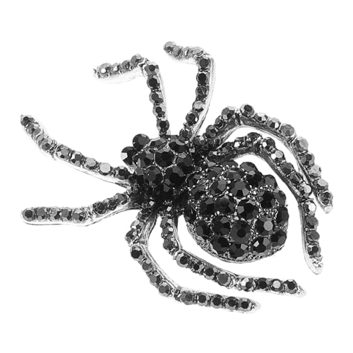 OATIPHO Vintage Spider Brosche mit Funkelnden Diamanten Kreatives Accessoire für Halloween Stilvolle Kleidung und Partys für Frauen und Mädchen OATIPHO Vintage Spider Brosche mit Funkelnden Diamanten Kreatives Accessoire für Halloween Stilvolle Kleidung und Partys für Frauen und Mädchen von OATIPHO