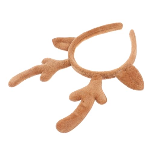 OATIPHO Weihnachtliches Rentier Geweih Haarreif Leicht Verstellbar Festlicher Haarschmuck für Mädchen Zubehör von OATIPHO