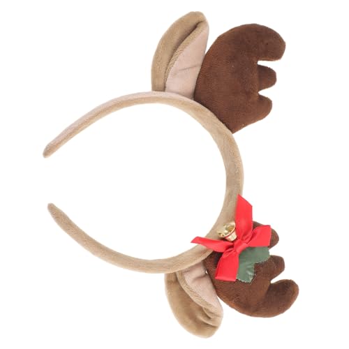 OATIPHO Weihnachts-stirnband Aus Weichem Samt mit Rentiergeweih-design Nicht Volles Haar-accessoire für Frauen von OATIPHO