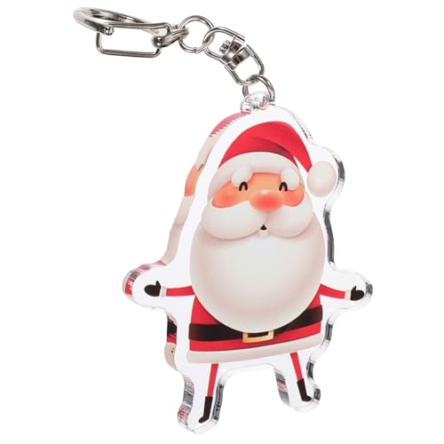 OATIPHO Weihnachts-schlüsselanhänger Mit Santa Claus Design Dekorativer Schlüsselring Für Taschen Rucksäcke Und Kreatives Anhänger von OATIPHO
