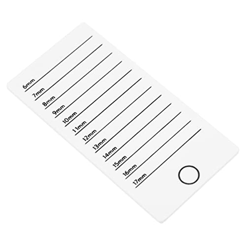 OATIPHO Wimpern Displayplatte Acryl Organizer für Falsche Wimpern Wimpernverlängerungswerkzeug für Schönheitssalons und Heimgebrauch von OATIPHO
