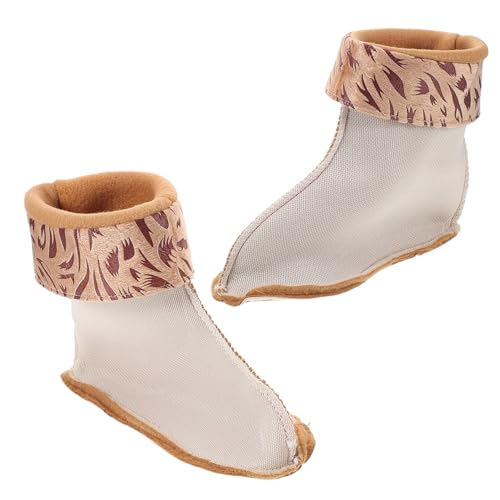 OATIPHO Winter Boot Liner mit Baumwollfutter Dicke Warme Socken für Damen und Herren Isolierende Regenstiefel Einlegesohlen für Skischuhe Wandern Radfahren bei kalten Bedingungen von OATIPHO