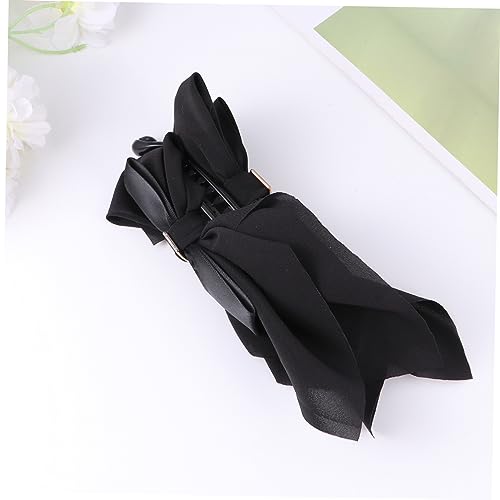 Praktische Haarklammer mit Schleifen Design aus Chiffon Vielseitig Einsetzbar für Damen für Verschiedene Frisuren und Anlässe Farbe Zufällig Zufällige Farbe von OATIPHO