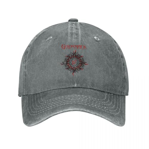 OAUMJIIL Mode Godsmack IV Baseball Caps Unisex Distressed Denim Washed Snapback Cap Heavy Metal Band Sommer Verstellbare Passform Hüte Cap Cap OAUMJIIL Mode Godsmack IV Baseball Caps Unisex Distressed Denim Washed Snapback Cap Heavy Metal Band Sommer Verstellbare Passform Hüte Cap Cap von OAUMJIIL
