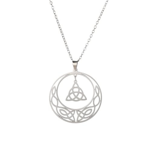 OAUWKEIY Anhänger Halskette im westlichen Stil Muttertag Weihnachtsschmuck für Männer und Frauen Europäischer und amerikanischer ModeSchmuck von OAUWKEIY