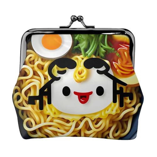 Eierbecher, Nudel-Ramen-Druck, Charm und vielseitige Münzbörse, exquisit, wasserdicht, Kuss-Lock-Geldbörse für Schlüssel, Karten Eierbecher, Nudel-Ramen-Druck, Charm und vielseitige Münzbörse, exquisit, wasserdicht, Kuss-Lock-Geldbörse für Schlüssel, Karten von OAZCVBNN