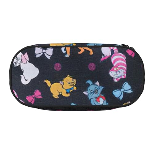 OAZCVBNN Federmäppchen mit Cartoon-Katzen-Aufdruck, leicht, praktisch, für Schule, Studenten, für Make-up, Reisen, Jungen und Mädchen, Schwarz , Einheitsgröße, Taschen-Organizer OAZCVBNN Federmäppchen mit Cartoon-Katzen-Aufdruck, leicht, praktisch, für Schule, Studenten, für Make-up, Reisen, Jungen und Mädchen, Schwarz , Einheitsgröße, Taschen-Organizer von OAZCVBNN