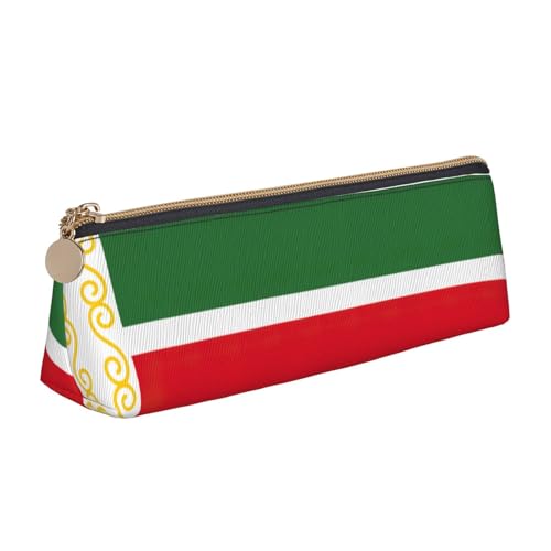 OAZCVBNN Flagge Tschetschenische Republik Print Leder Federmäppchen Stil Beutel Schule Reise Make-up Organisation Licht OAZCVBNN Flagge Tschetschenische Republik Print Leder Federmäppchen Stil Beutel Schule Reise Make-up Organisation Licht von OAZCVBNN