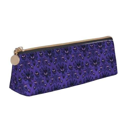 OAZCVBNN Spucked Landhaus Print Leder Federmäppchen Stil Beutel Schule Reise Make-up Organisation Licht von OAZCVBNN