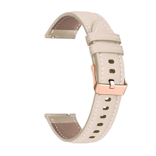 OBAEHH 20 mm Smartwatch-Armband für Huawei Watch GT3 GT 3 Pro 43 mm Correa Armband GT 2 GT2 42 mm Lederarmband, 20 mm von OBAEHH