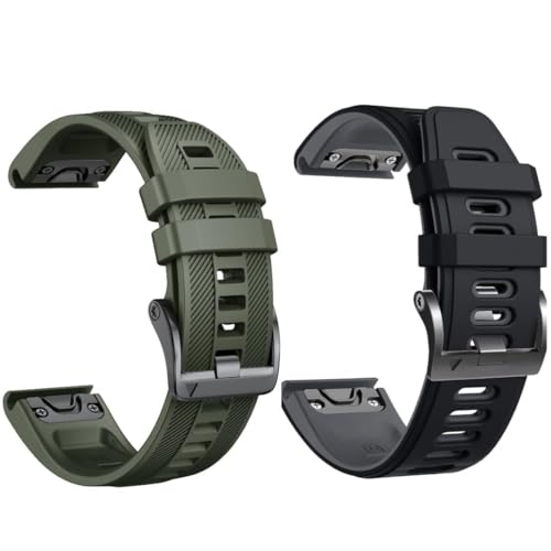 OBAEHH 22 mm, kompatibel mit Fenix 8 Pro Uhrenarmband für Fenix 6/Fenix 5/Fenix 5 Plus/Fenix 7/Forerunner 935/Forerunner 945/Approach S60/Quatix 5, Einheitsgröße von OBAEHH