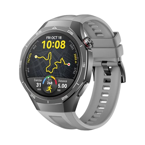 OBAEHH 22 mm Smartwatch-Armband für Watch GT 5 Pro, 46 mm, offizielles Silikon-Armband für Watch GT 5 Pro, weiches Sport-Armband, Einheitsgröße OBAEHH 22 mm Smartwatch-Armband für Watch GT 5 Pro, 46 mm, offizielles Silikon-Armband für Watch GT 5 Pro, weiches Sport-Armband, Einheitsgröße von OBAEHH