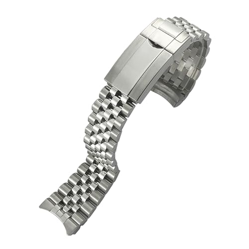 OBAEHH 904L Edelstahlarmband 20 mm Uhrenarmband passend für Rolex GMT-Master GMT M126710 Batman Uhrenarmbänder von OBAEHH