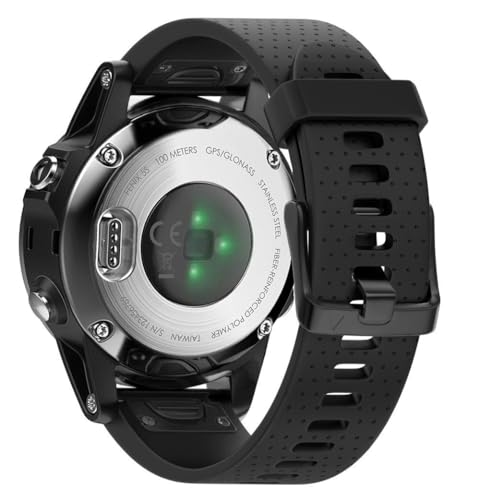 OBAEHH Ersatzarmband für Fenix 5S/Fenix 6S, 20 mm, leicht anzubringen, Silikon, Ersatz für Fenix 7S/Fenix 5S Plus/Fenix 6S Pro/D2 Delta S Smartwatches, Einheitsgröße von OBAEHH