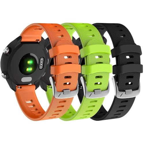 OBAEHH Ersatzband für Forerunner 245, Forerunner 55, 20 mm, Ersatzband für Galaxy Watch 5/5 Pro, Galaxy Watch 4, Vivoactive 3, Vivoactive 5, Einheitsgröße von OBAEHH