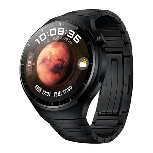 OBAEHH Luxuriöses Titan-Armband für Huawei Watch GT 4, 46 mm, GT 4 Pro 3 Ultimate Honor GS 3 Pro MagicWatch, 22 mm, Metall-Business-Uhrenarmbänder, For WATCH GT3 Pro von OBAEHH