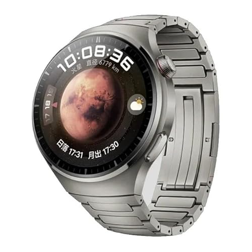OBAEHH Luxuriöses Titan-Armband für Huawei Watch GT 4, 46 mm, GT 4 Pro 3 Ultimate Honor GS 3 Pro MagicWatch, 22 mm, Metall-Business-Uhrenarmbänder, For WATCH Watch 3 von OBAEHH
