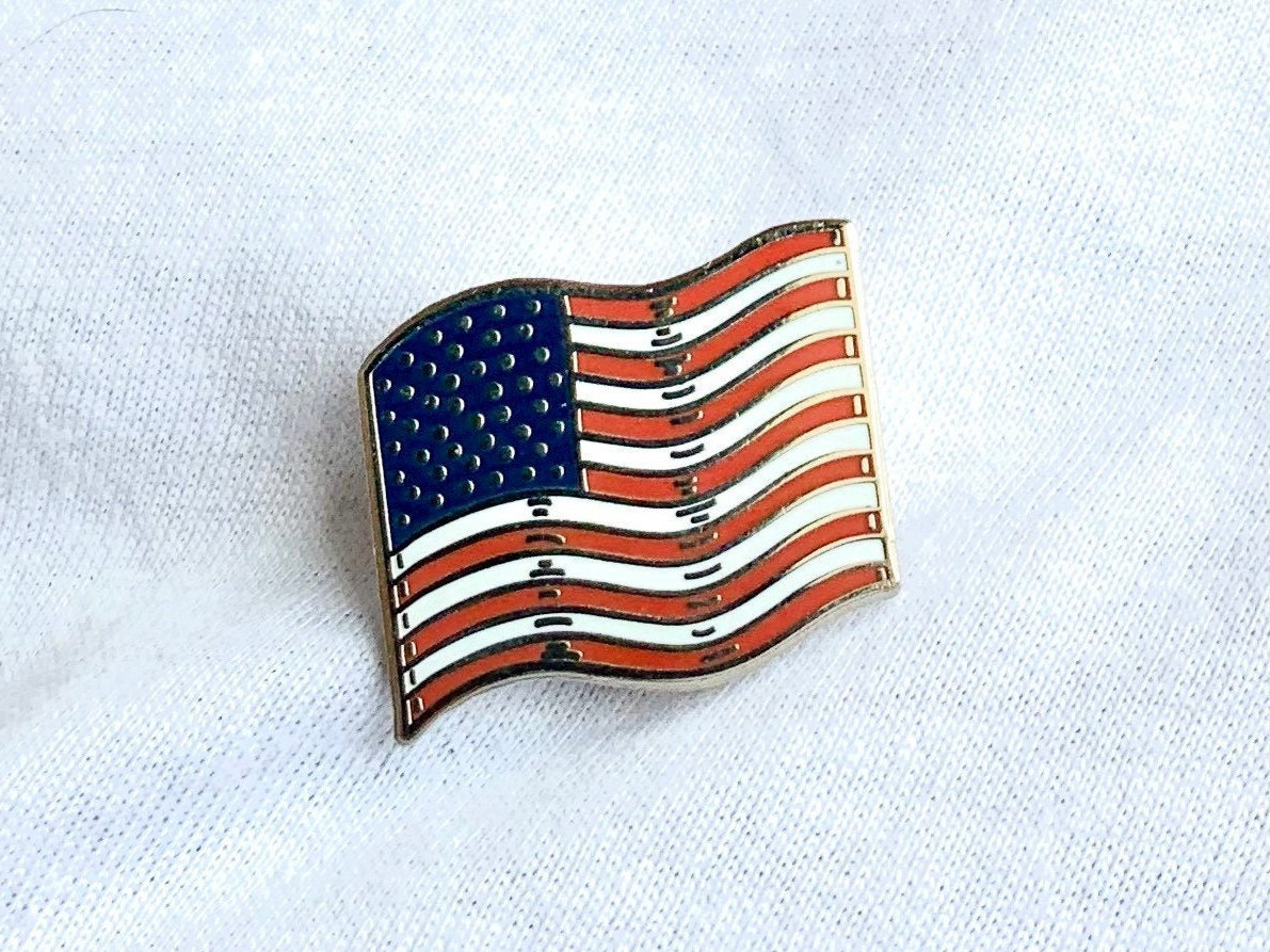 American Flag Pin Anstecker American Flag Pin Anstecker von OBDraws