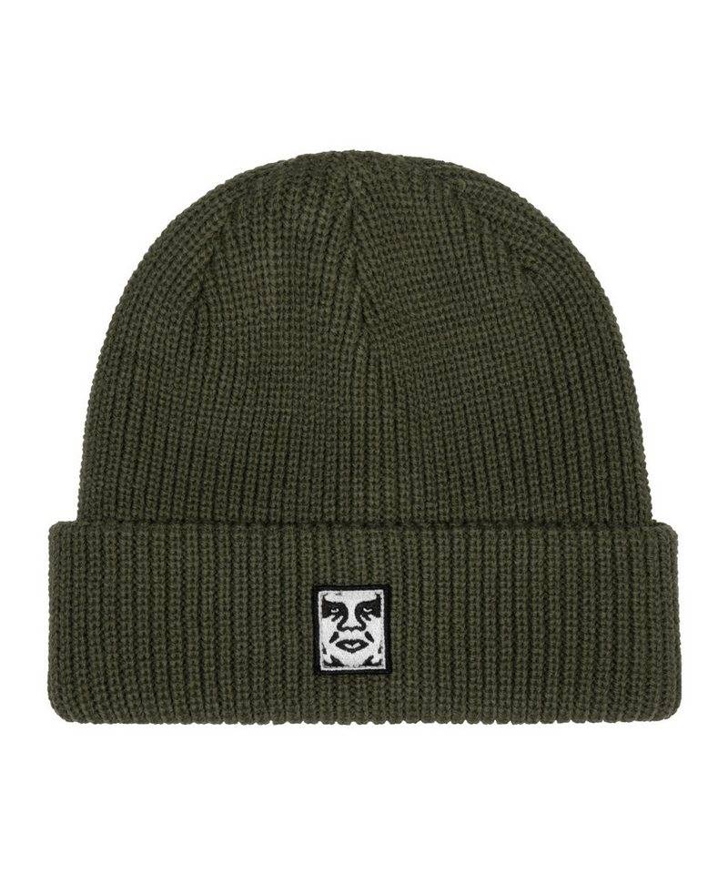 OBEY Baseball Cap Obey Mid Icon Patch Cuff Beanie Mützen Herren von OBEY