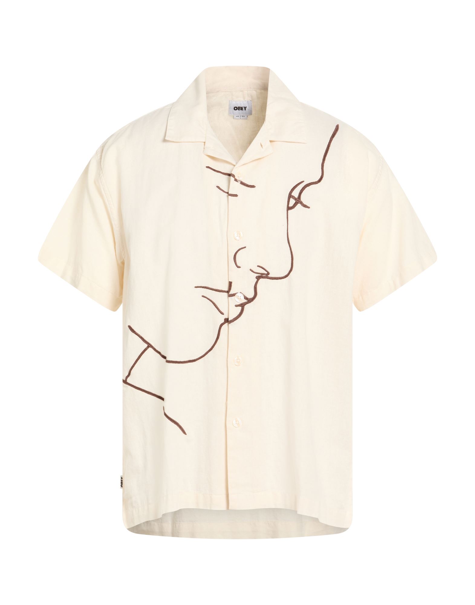 OBEY Hemd Herren Elfenbein von OBEY