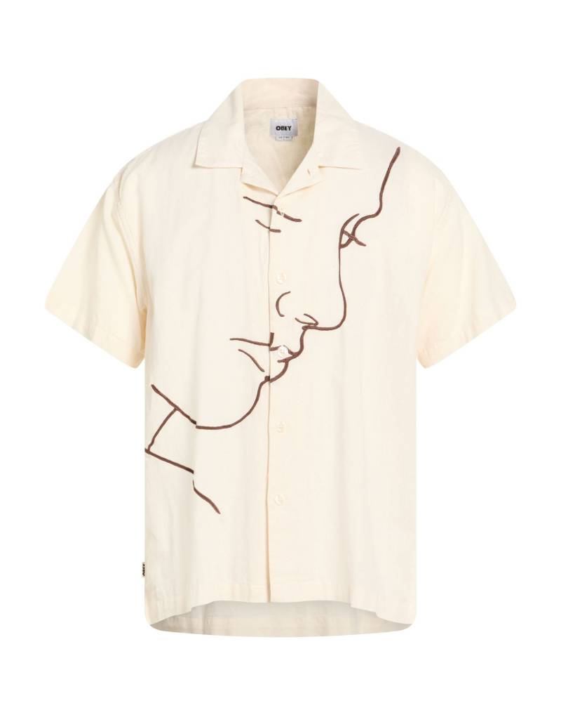 OBEY Hemd Herren Elfenbein von OBEY