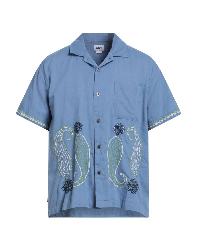 OBEY Hemd Herren Hellblau von OBEY