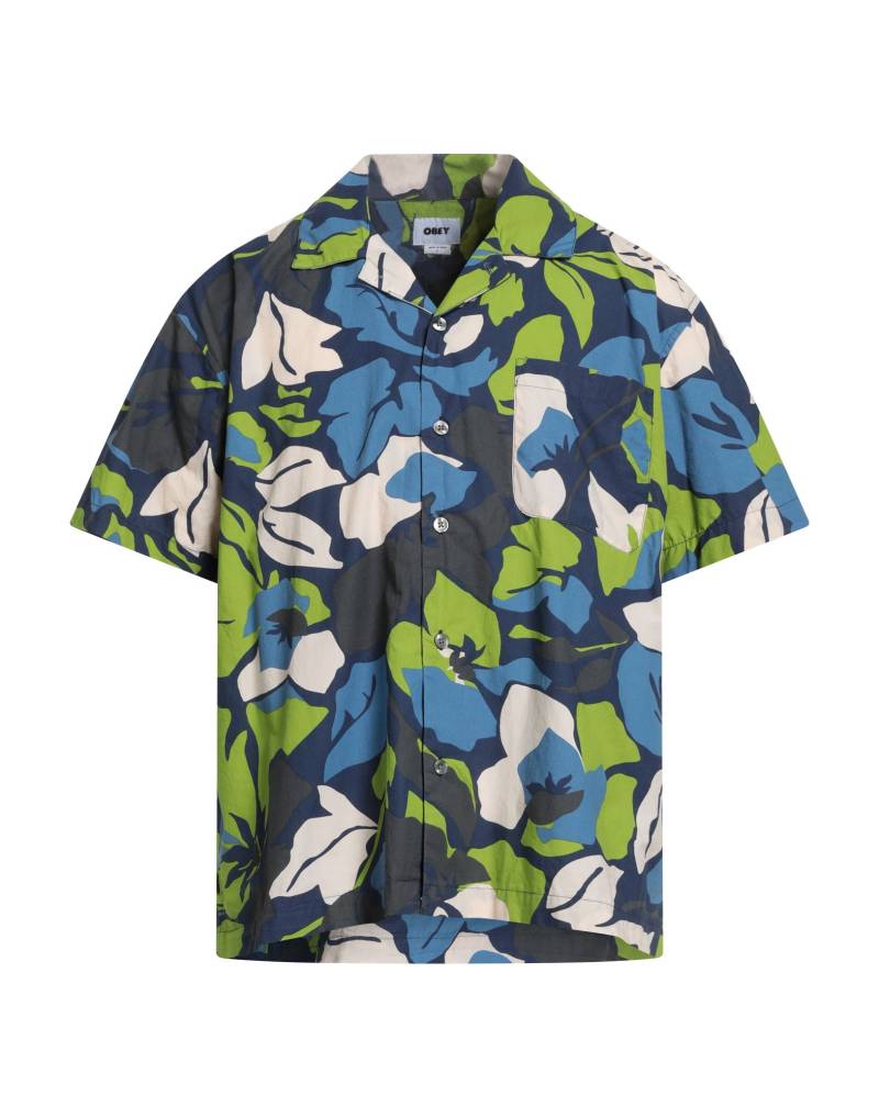 OBEY Hemd Herren Marineblau von OBEY