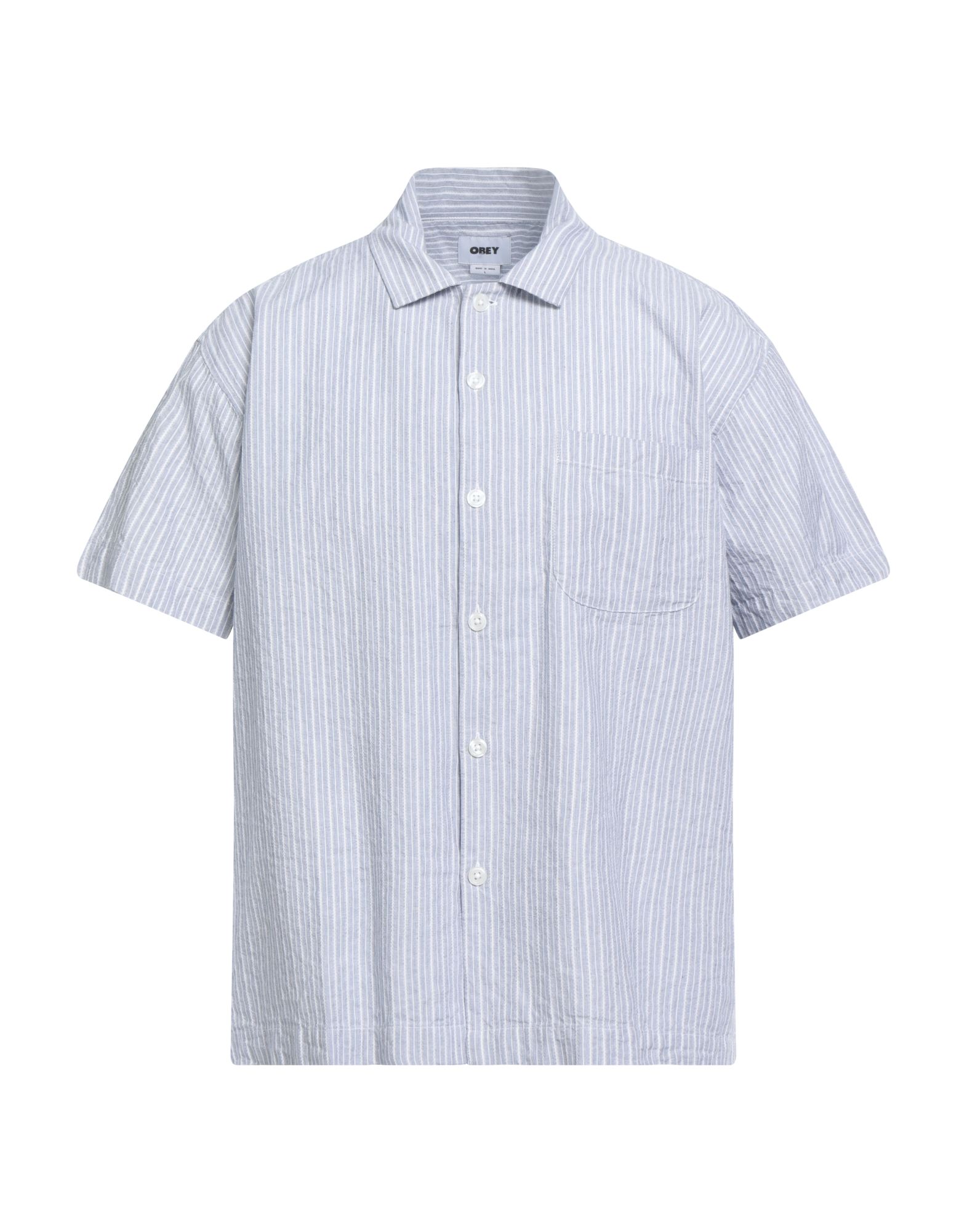 OBEY Hemd Herren Marineblau von OBEY