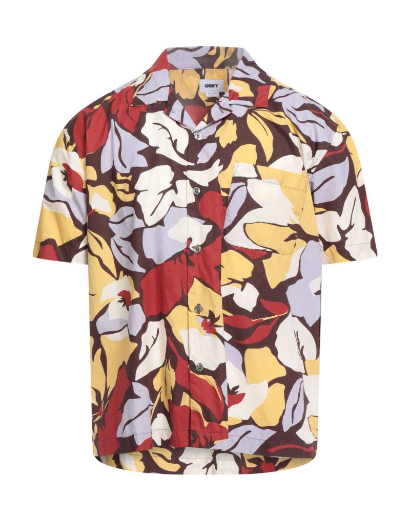 OBEY Hemd Herren Schokobraun von OBEY