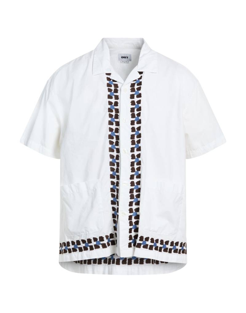 OBEY Hemd Herren Weiß von OBEY