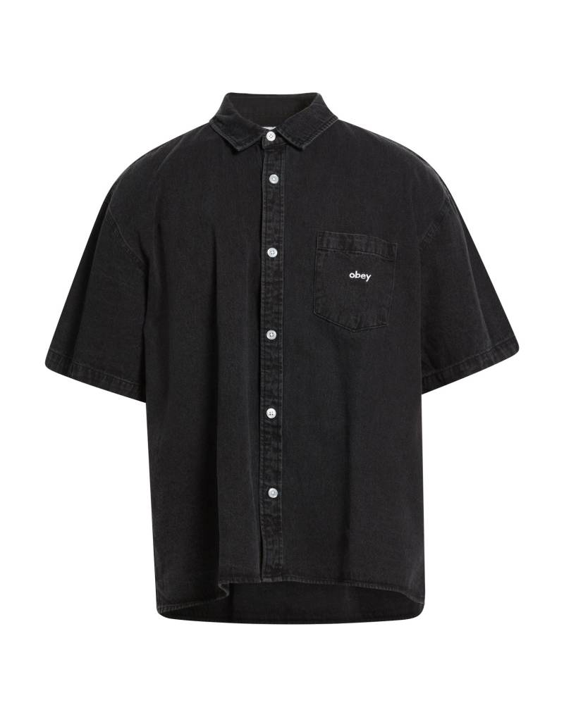 OBEY Jeanshemd Herren Schwarz von OBEY
