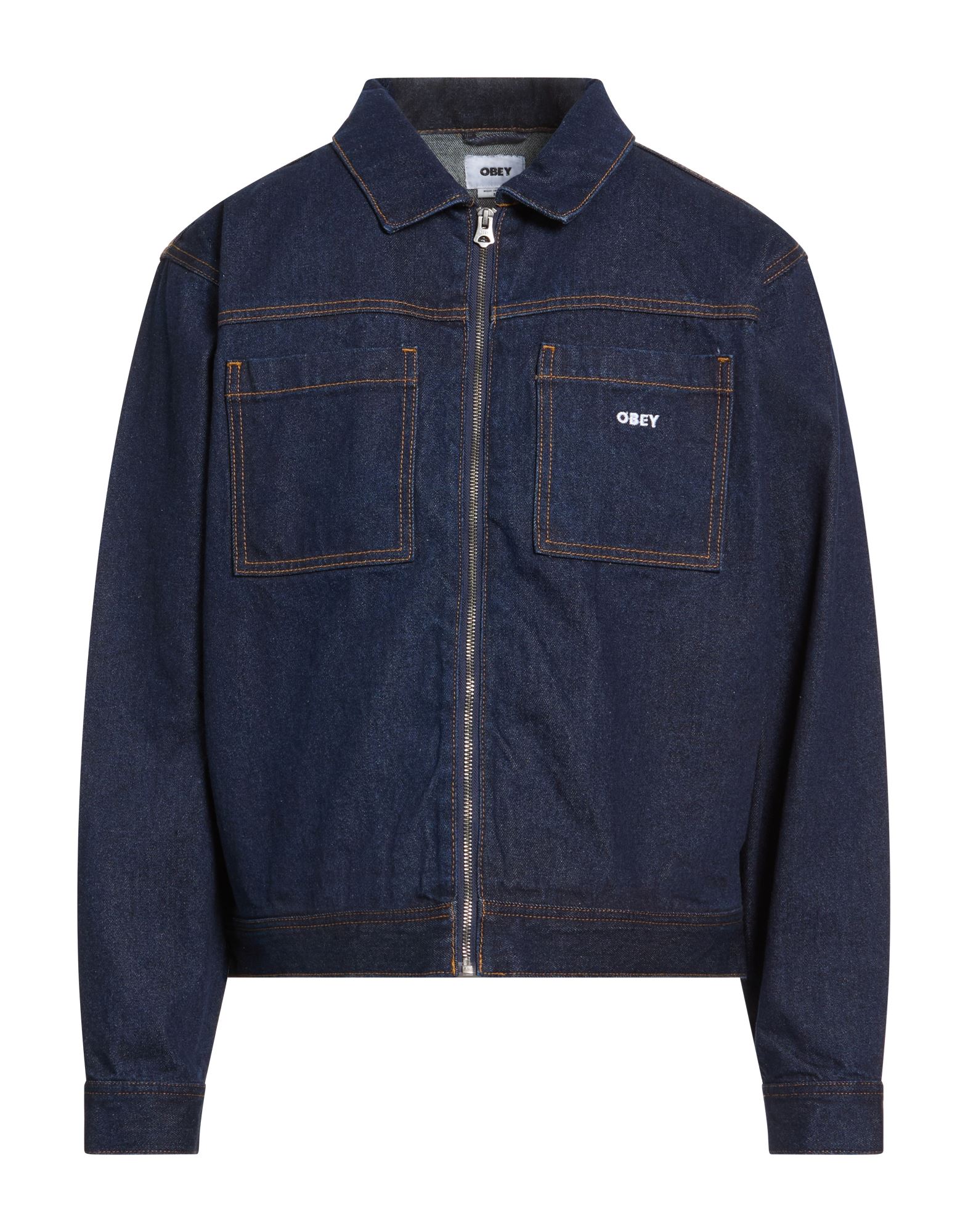OBEY Jeansjacke/-mantel Herren Blau von OBEY