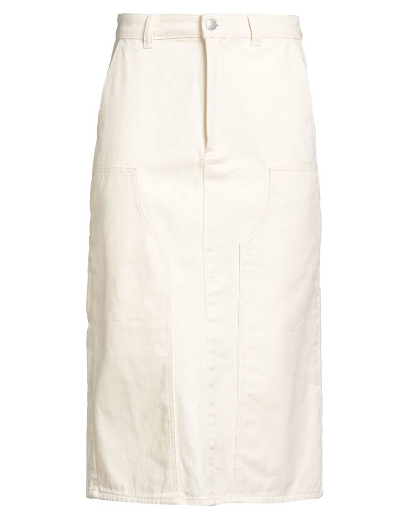 OBEY Jeansrock Damen Cremeweiß von OBEY