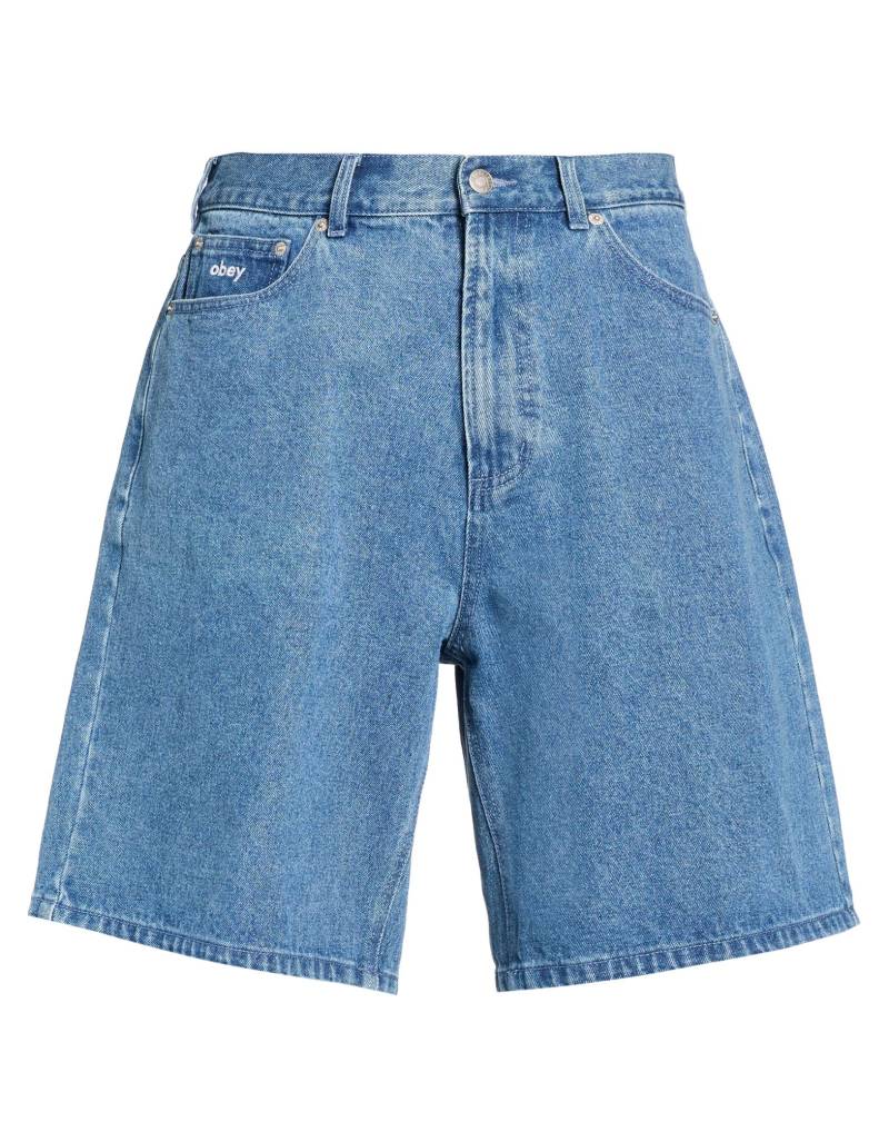 OBEY Jeansshorts Herren Blau von OBEY