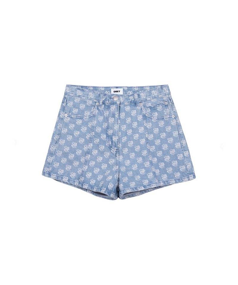 OBEY Jogginghose Obey Clash denim Short Damen Shorts Damen von OBEY