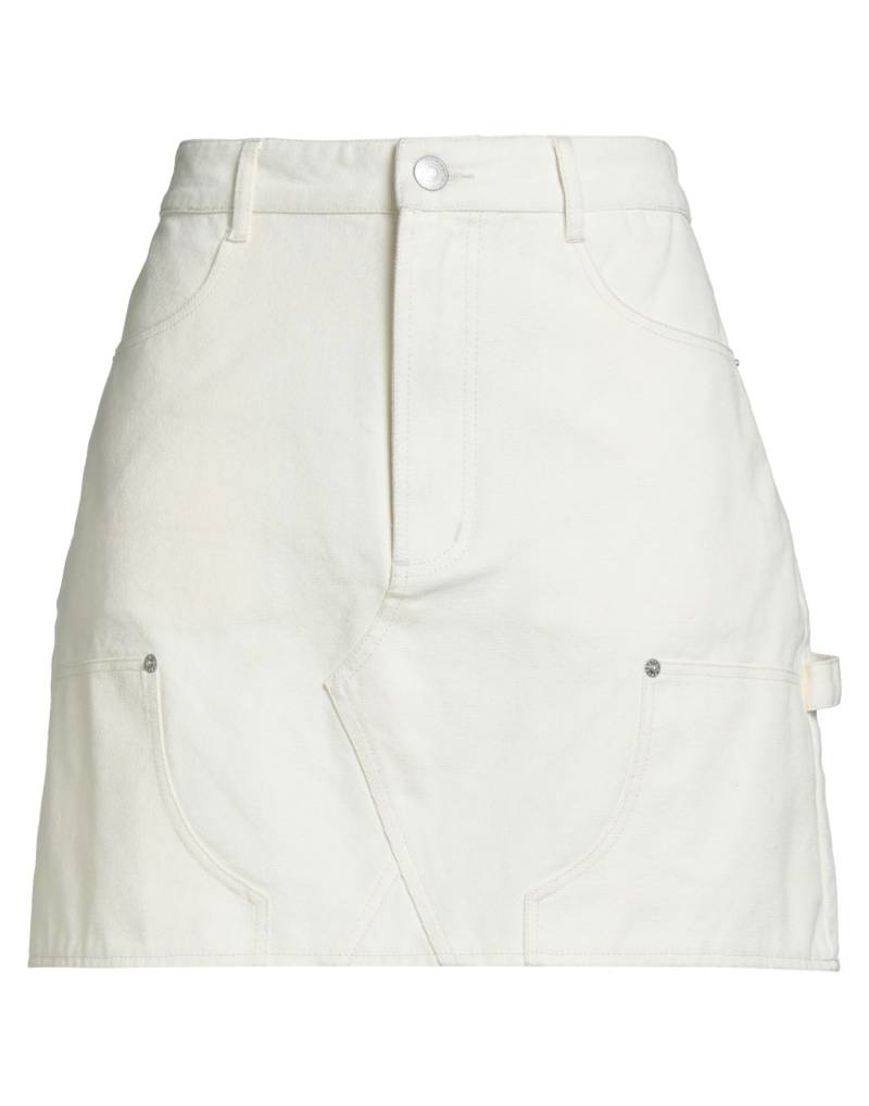 OBEY Minirock Damen Elfenbein von OBEY