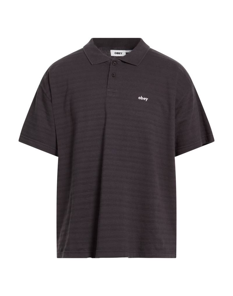 OBEY Poloshirt Herren Braungrau von OBEY