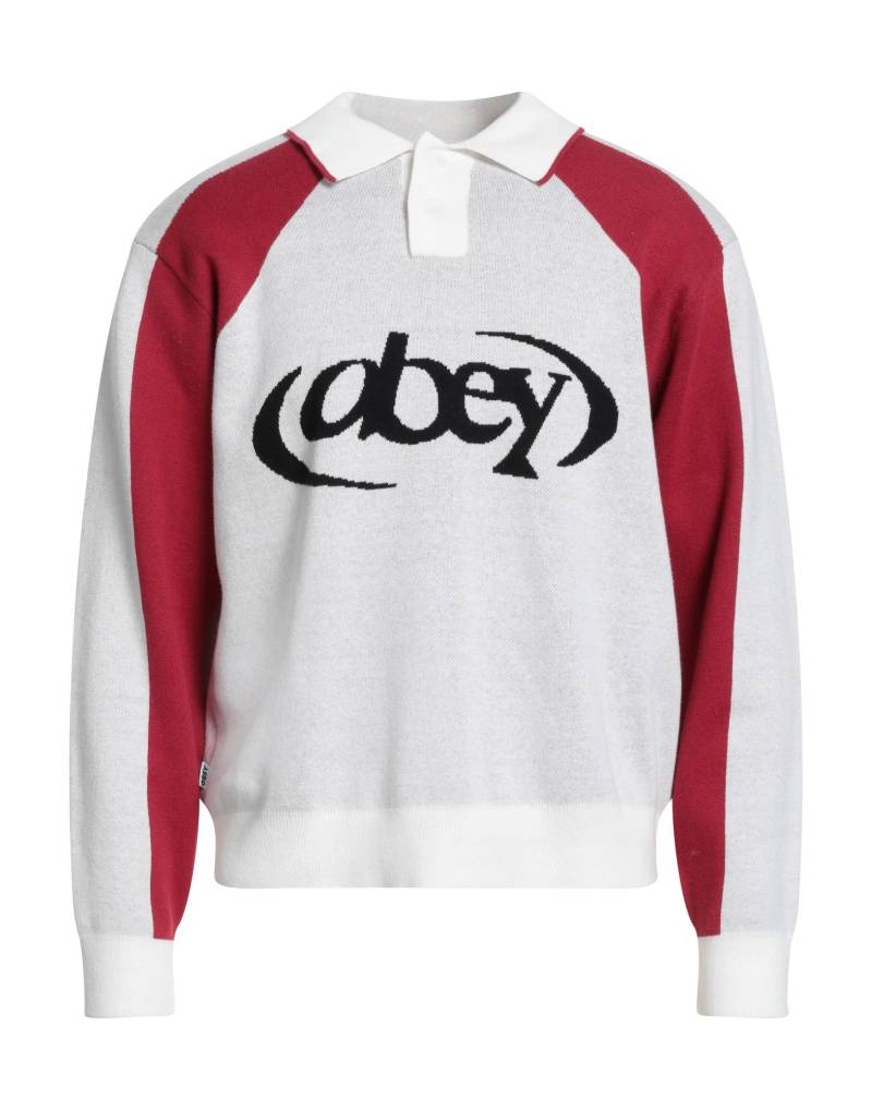 OBEY Pullover Herren Weiß von OBEY