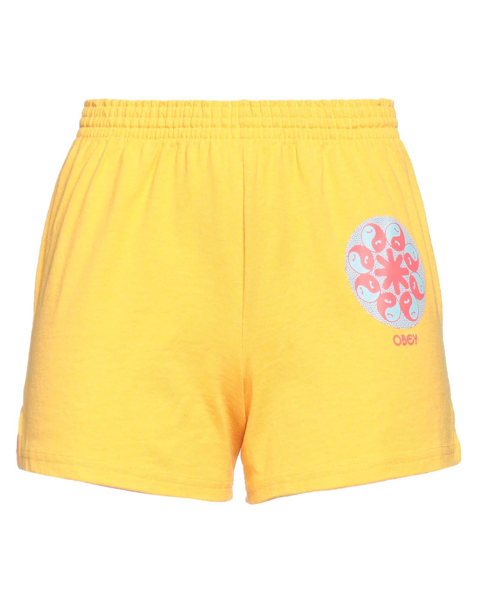 OBEY Shorts & Bermudashorts Damen Gelb von OBEY