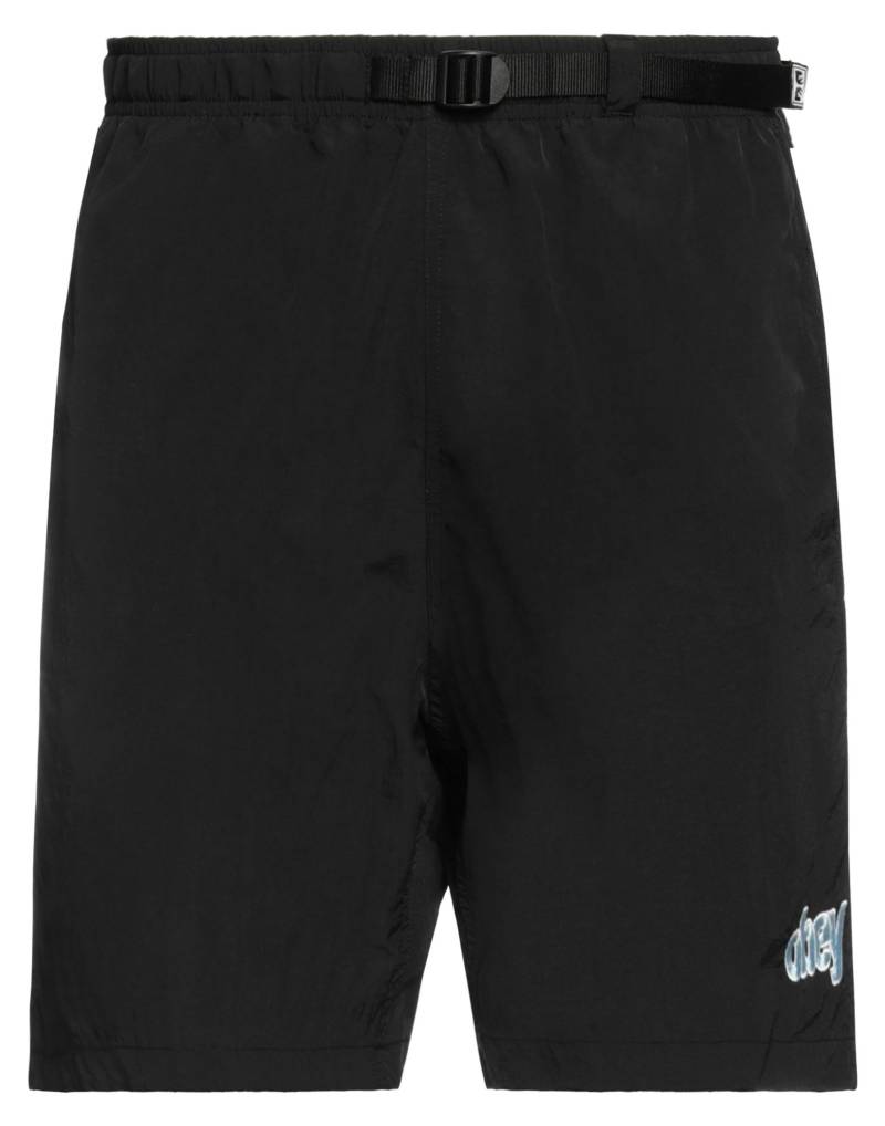 OBEY Shorts & Bermudashorts Herren Schwarz OBEY Shorts & Bermudashorts Herren Schwarz von OBEY