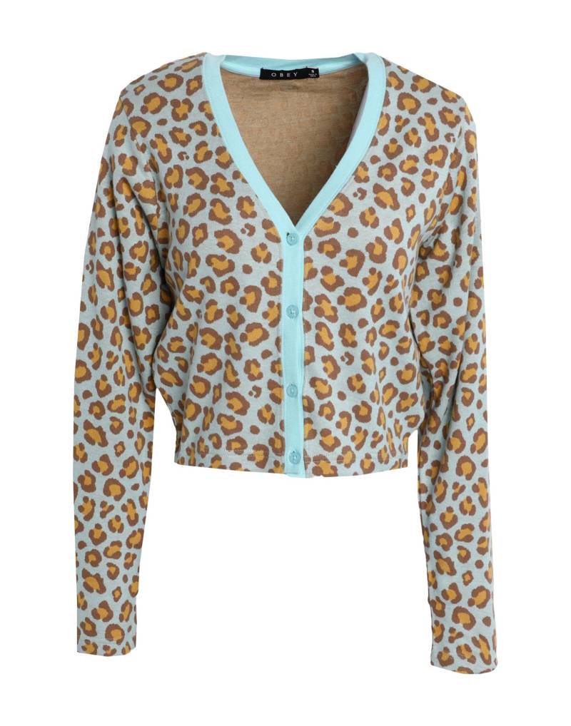 OBEY Strickjacke Damen Tūrkis von OBEY