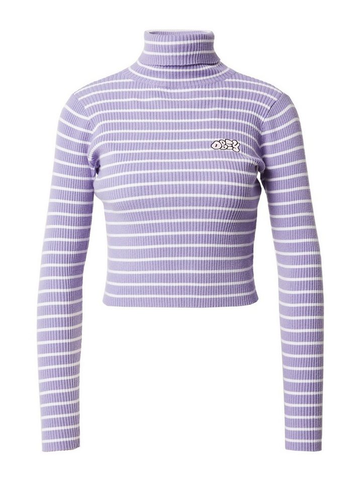 OBEY Strickpullover Elise (1-tlg) Stickerei von OBEY