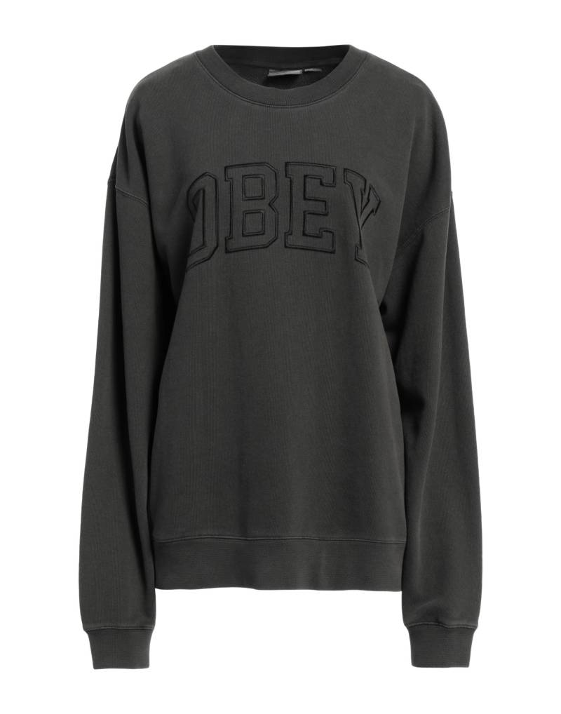 OBEY Sweatshirt Damen Braungrau von OBEY