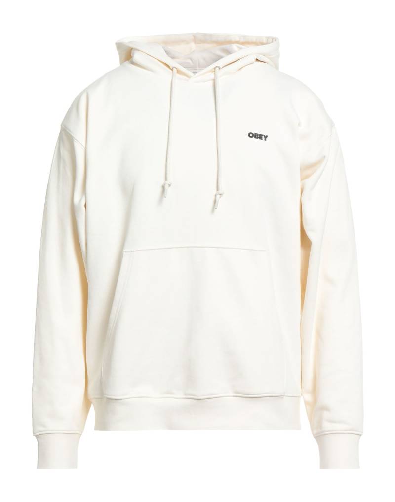 OBEY Sweatshirt Herren Cremeweiß von OBEY